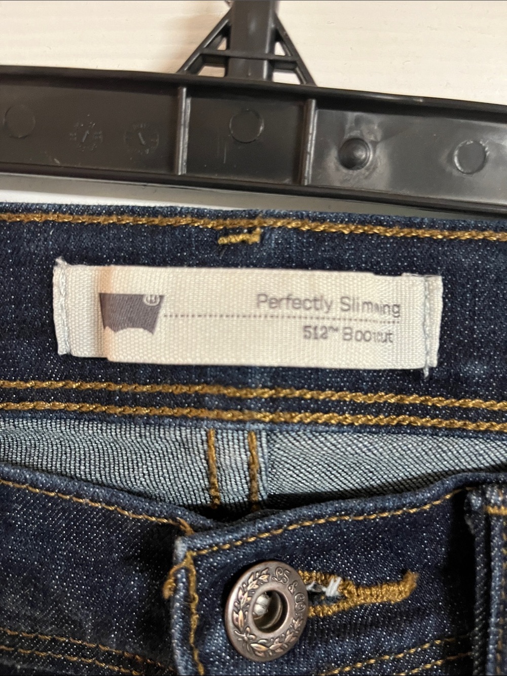 Levi's 512™ Perfectly Slimming Bootcut Jeans - Dark Blue 27x30